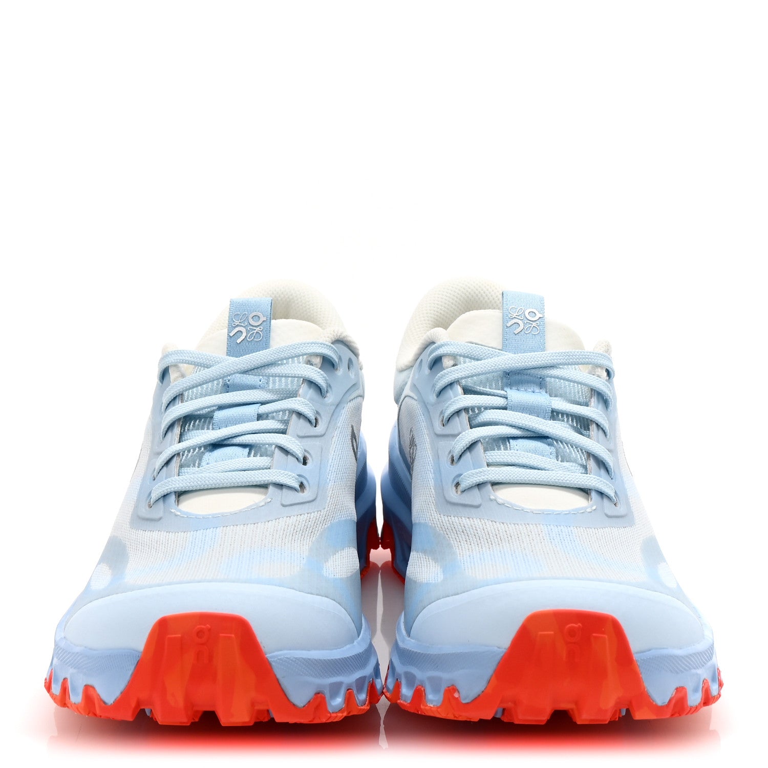 Loewe X ON Canvas Mesh Womens Cloudventure 2.0 Sneakers 38 Blue Red White 3 of 9