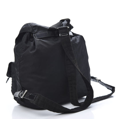 Prada Nylon Vela Large Backpack Black 2 of 14