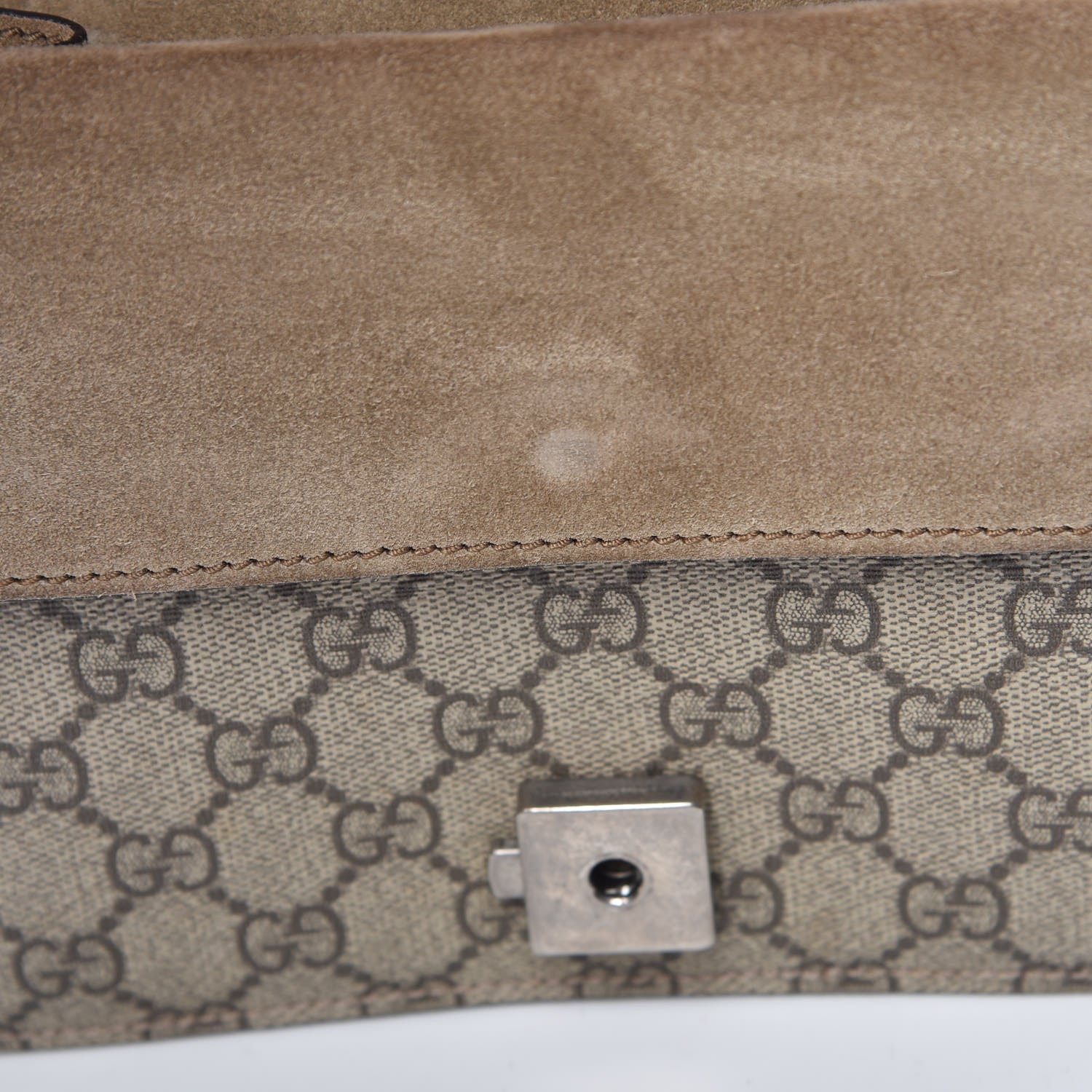 Gucci GG Supreme Monogram Mini Dionysus Shoulder Bag Taupe 12 of 12