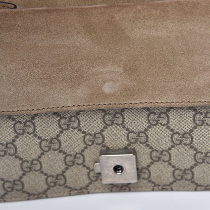 Gucci GG Supreme Monogram Mini Dionysus Shoulder Bag Taupe 12 of 12