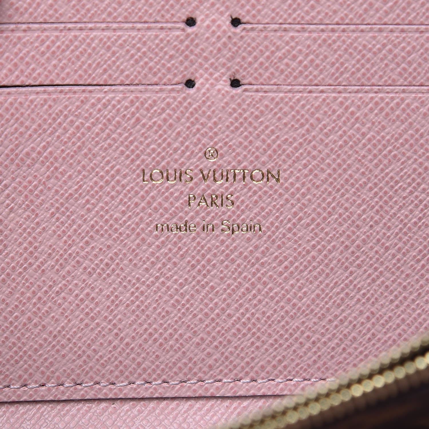 Louis Vuitton Monogram Clemence Wallet Rose Ballerine 6 of 7