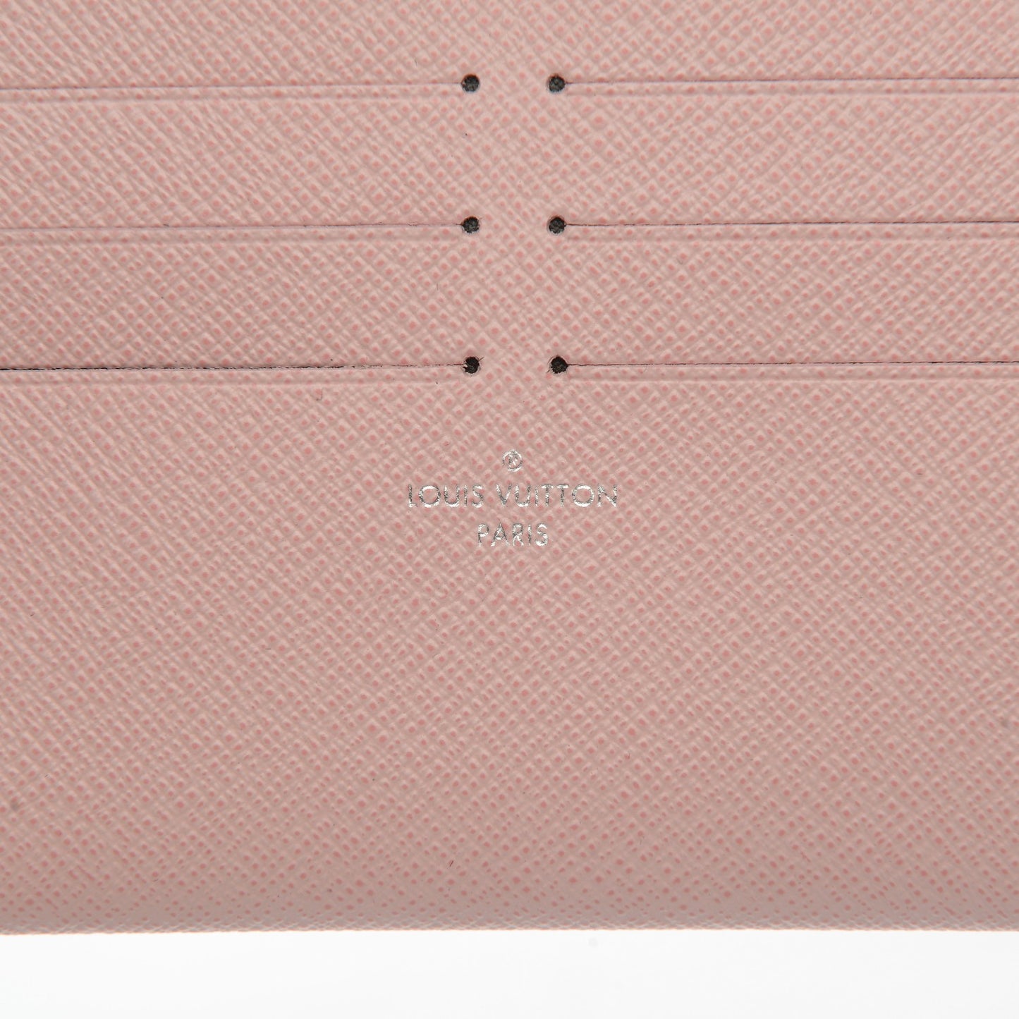 Calfskin Felicie Card Holder Insert Rose Ballerine
