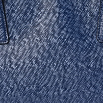 Prada Saffiano Lux Medium Tote Bluette 12 of 15