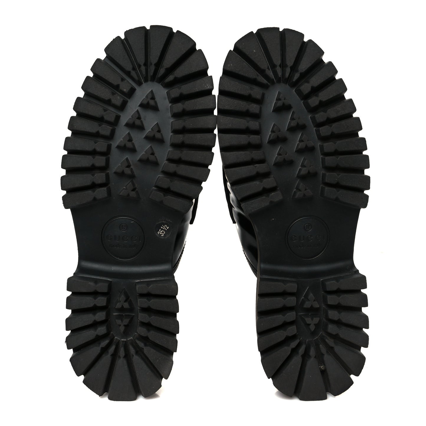 Magnum Calfskin Womens Horsebit Platform Mules 35.5 Black