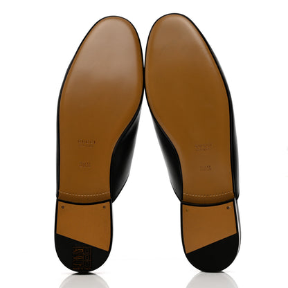 Gucci Calfskin Womens Princetown Slippers 38.5 Black 5 of 9