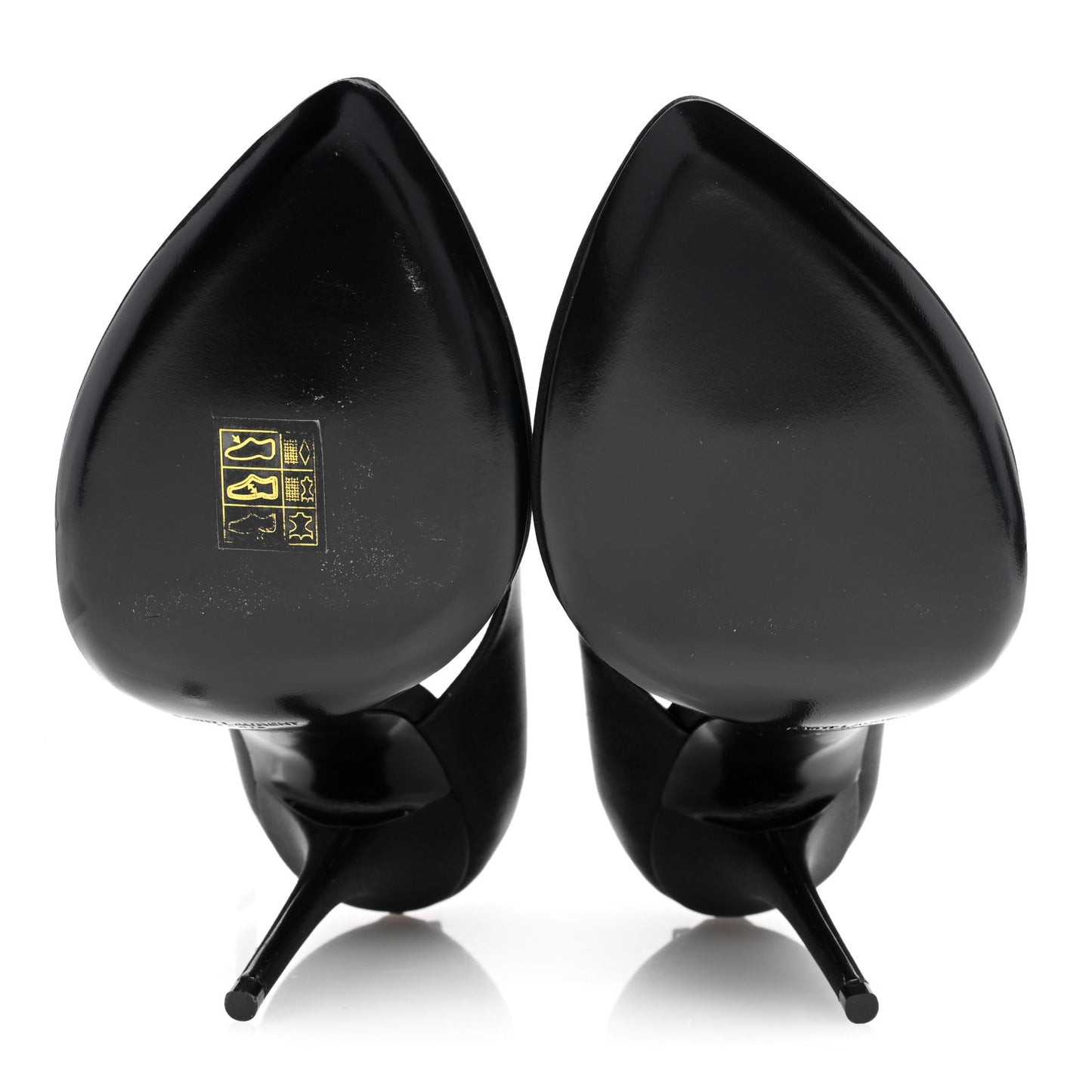 Crepe Satin Crystal Buckle Sean 110 Sandals 38 Black