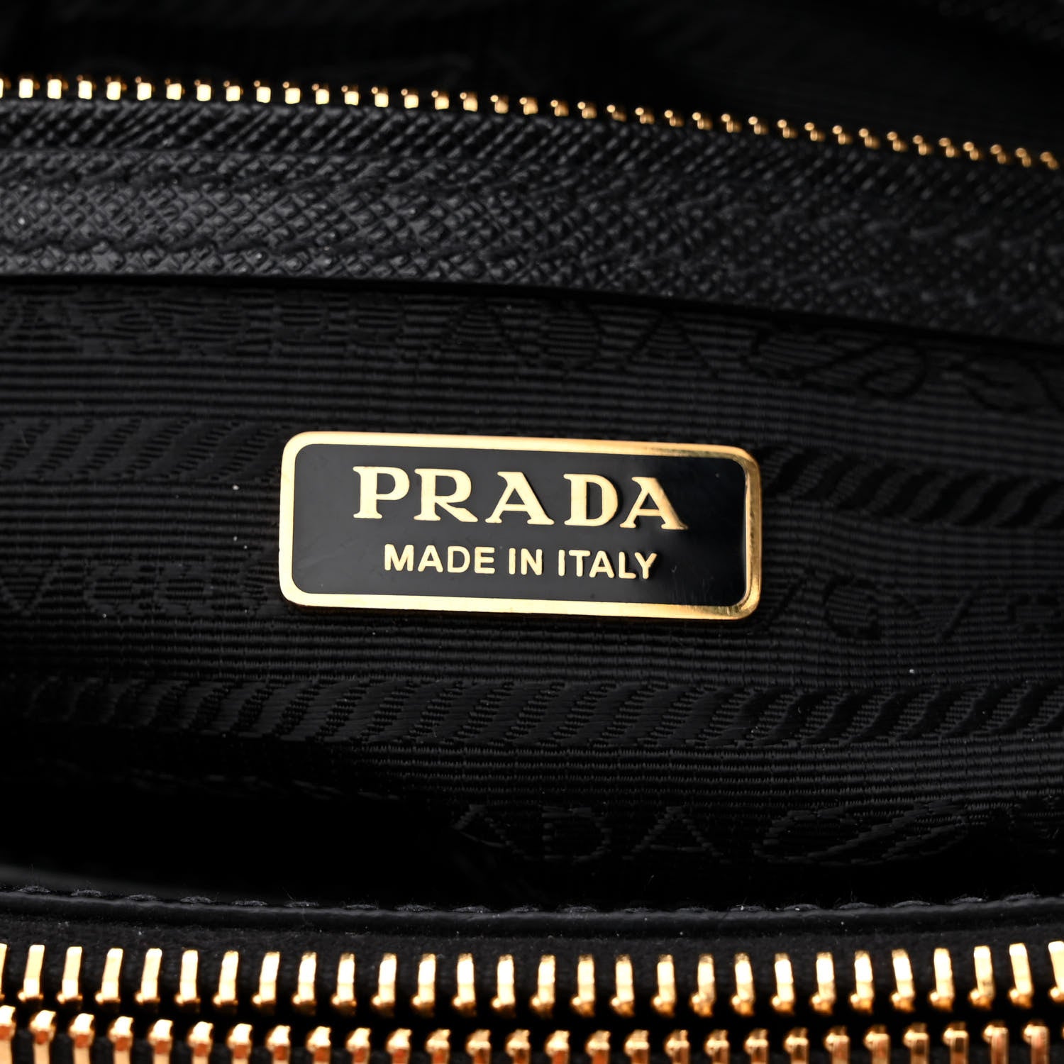 Prada Saffiano Lux Mini Galleria Double Zip Tote Black 6 of 9