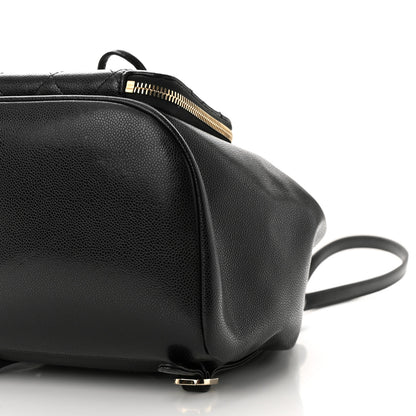 Chanel Caviar Quilted Business Affinity Backpack Black 10 of 10