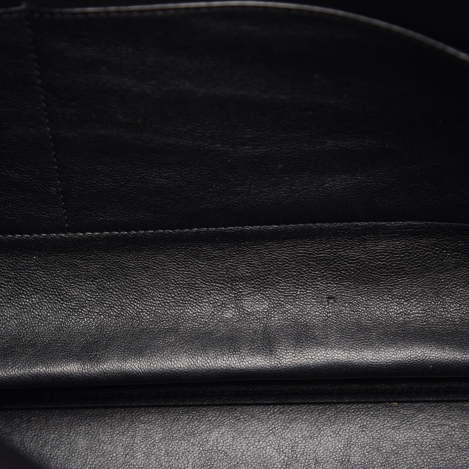 Celine Drummed Calfskin Suede Large Trapeze Black 8 of 14