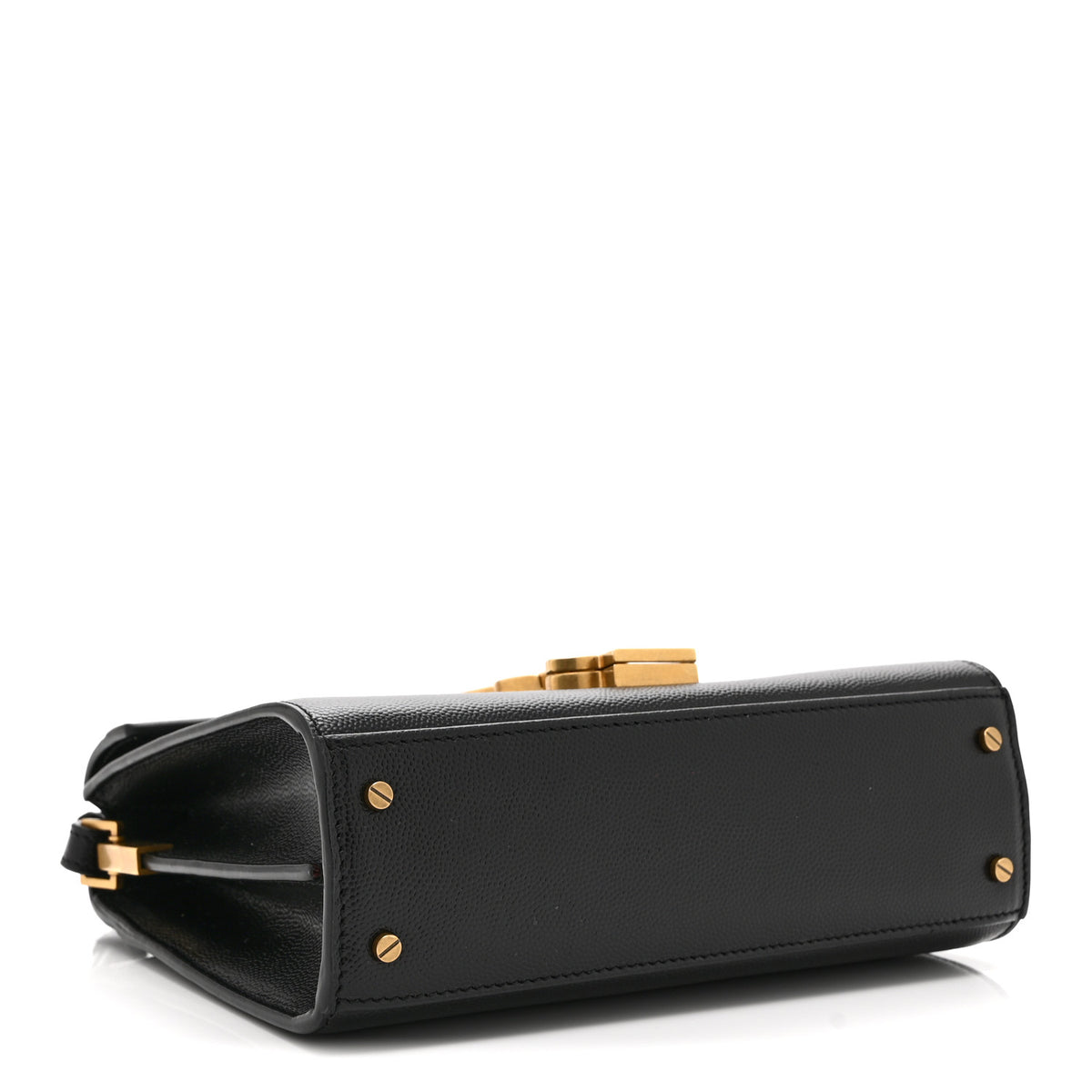 Grain de Poudre Mini Classic Monogram Cassandra Top Handle Black