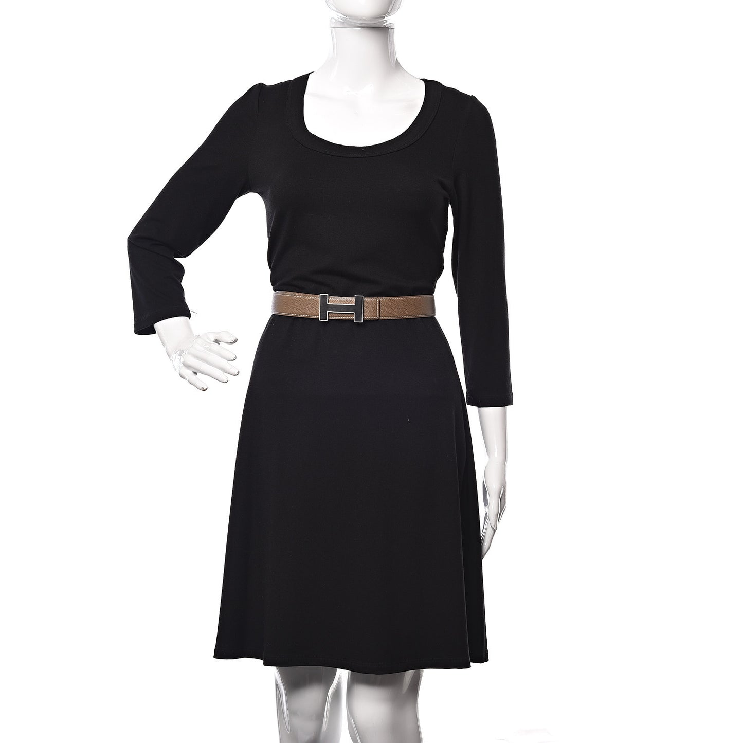 Box Togo 32mm Quizz H Belt 80 Etoupe Black