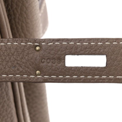 Hermes Togo Birkin 35 Etoupe 7 of 11