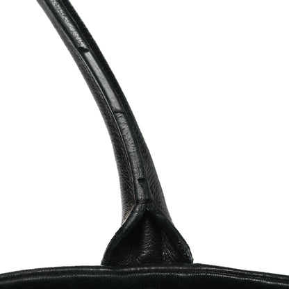 Chanel Glazed Calfskin Stingray Large Bindi CC Tote Black 12 of 12