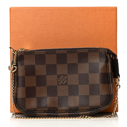 Louis Vuitton Damier Ebene Mini Pochette Accessories 11 of 11