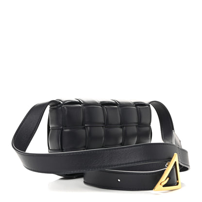 Bottega Veneta Nappa Maxi Intreccio Small Padded Cassette Crossbody Bag Deep Blue 3 of 13