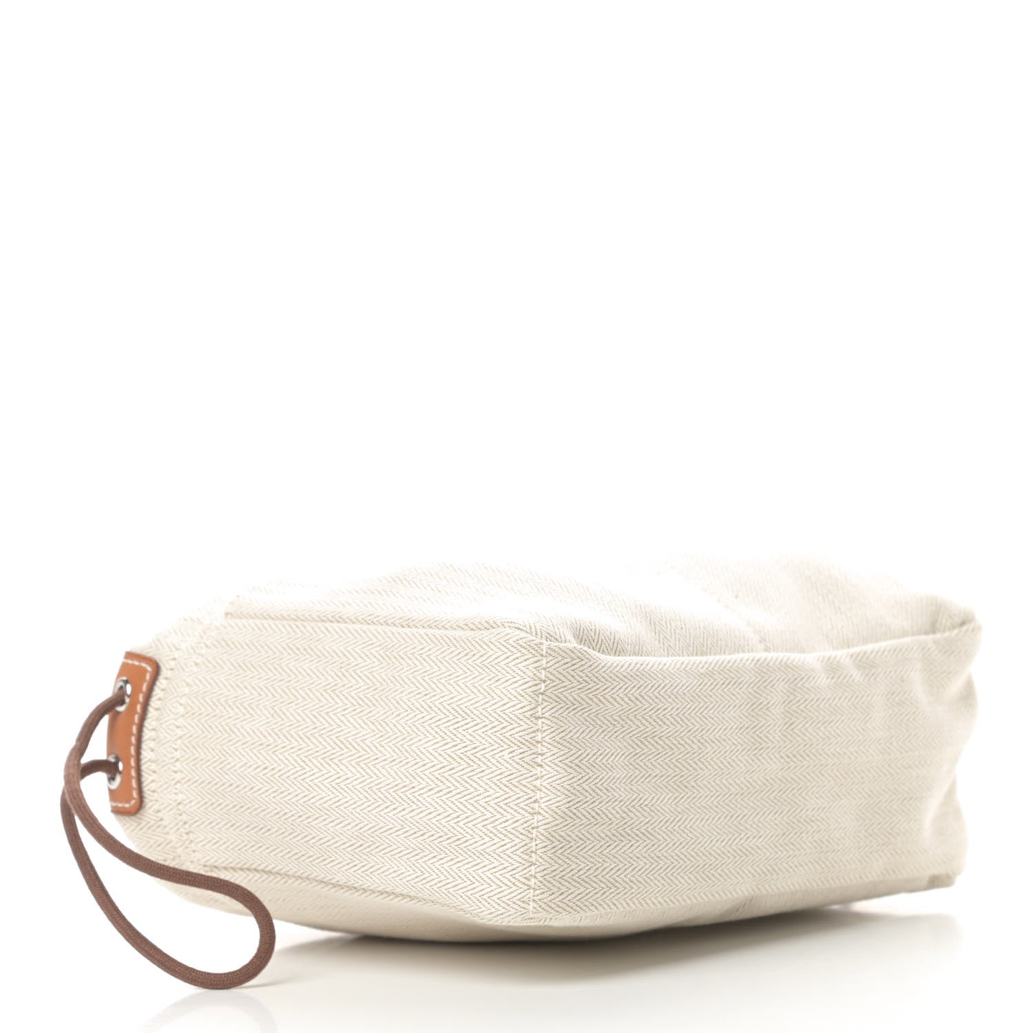 Hermes Canvas Barenia Fourbi 20 PM Pouch Naturel Fauve 4 of 8