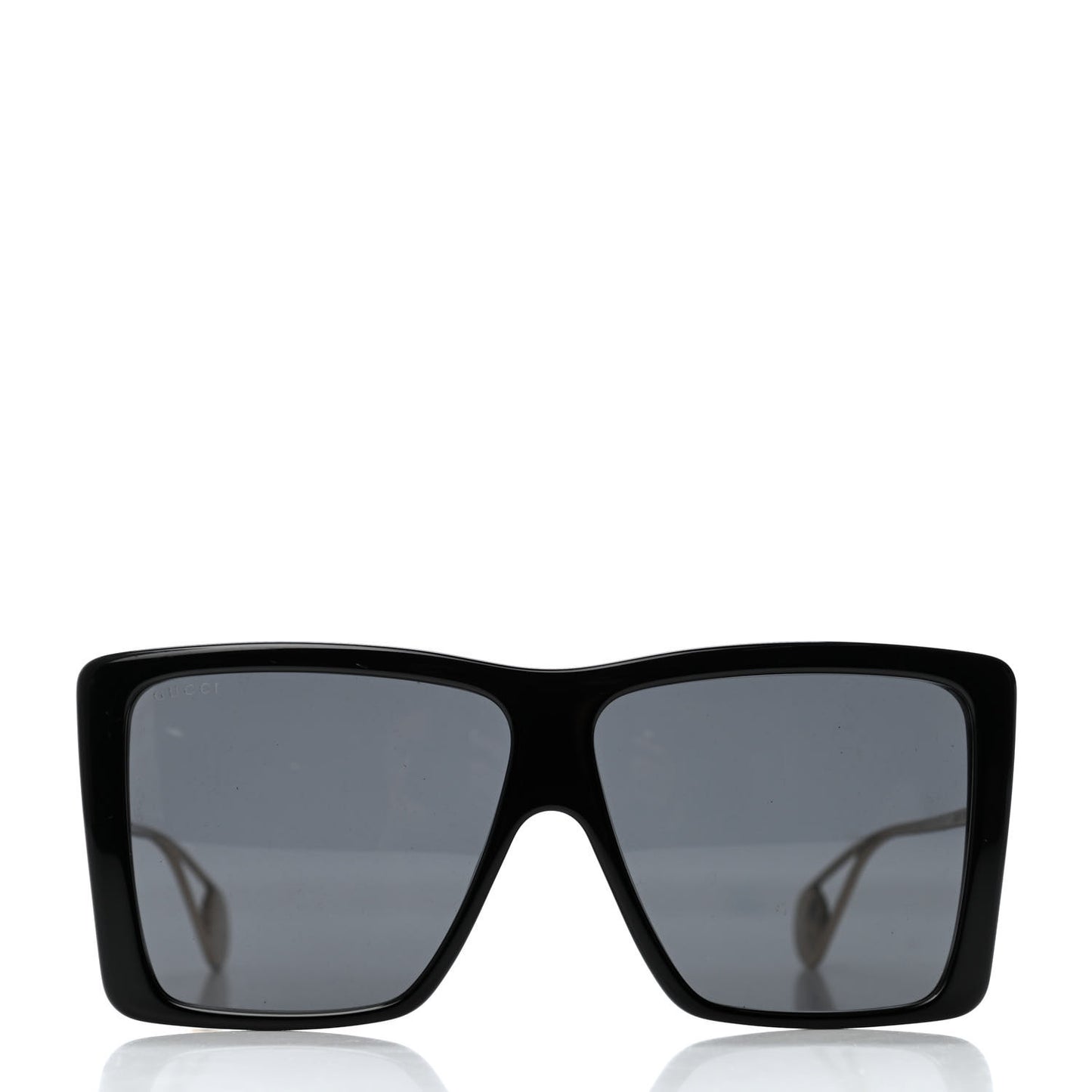 Acetate Oversize Square Frame GG0434S Sunglasses Black