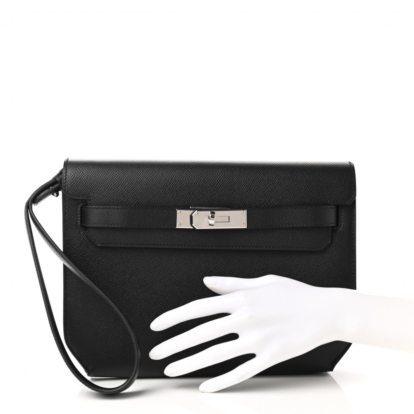 Epsom Kelly Depeches 25 Pouch Black