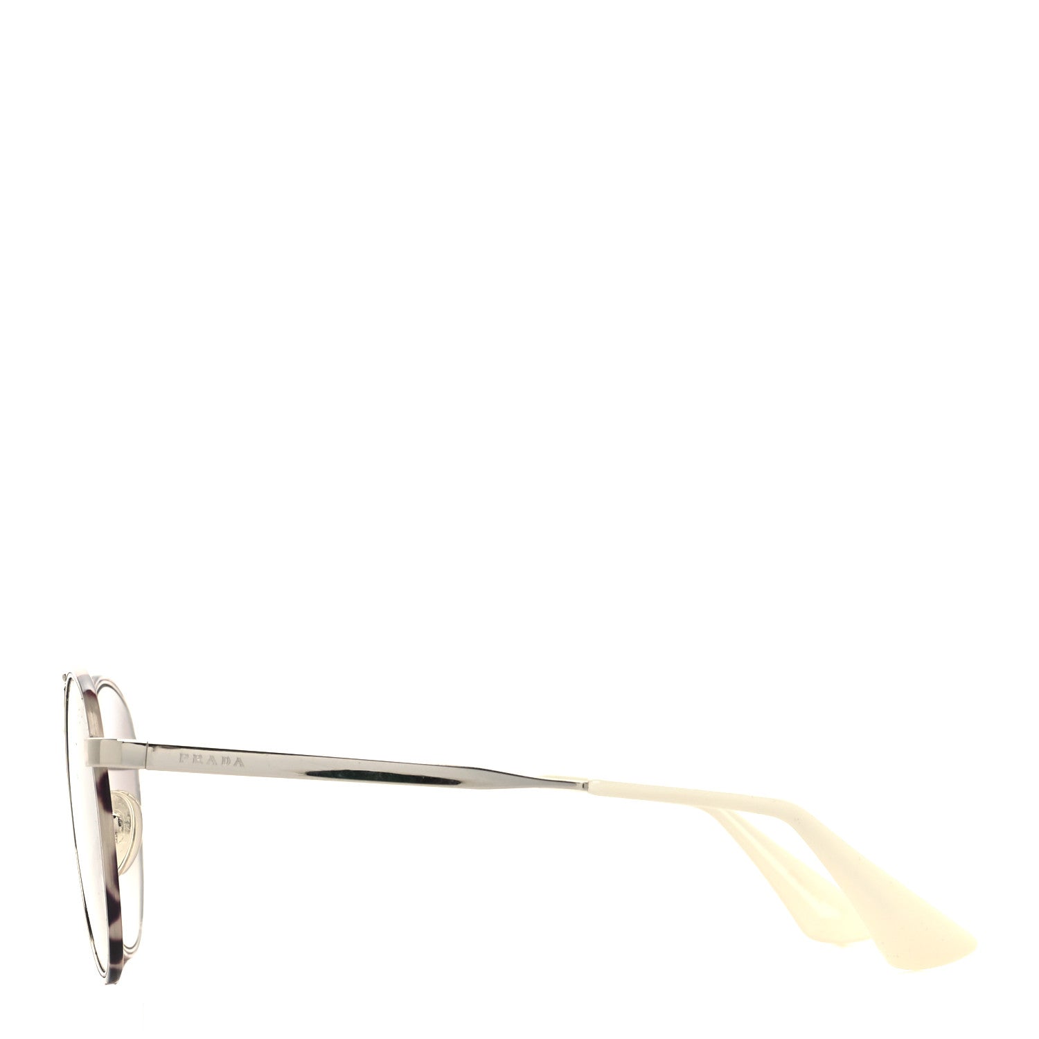 Prada Acetate Round Sunglasses SPR63T Tortoise 3 of 7