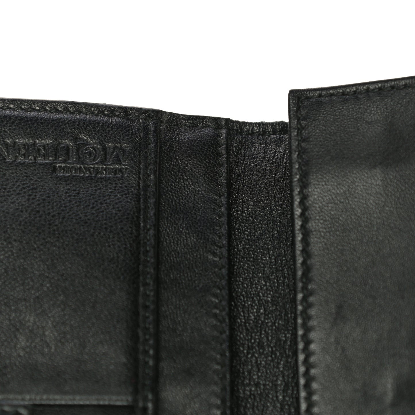 Calf Hair Leopard Print Skull Continental Wallet