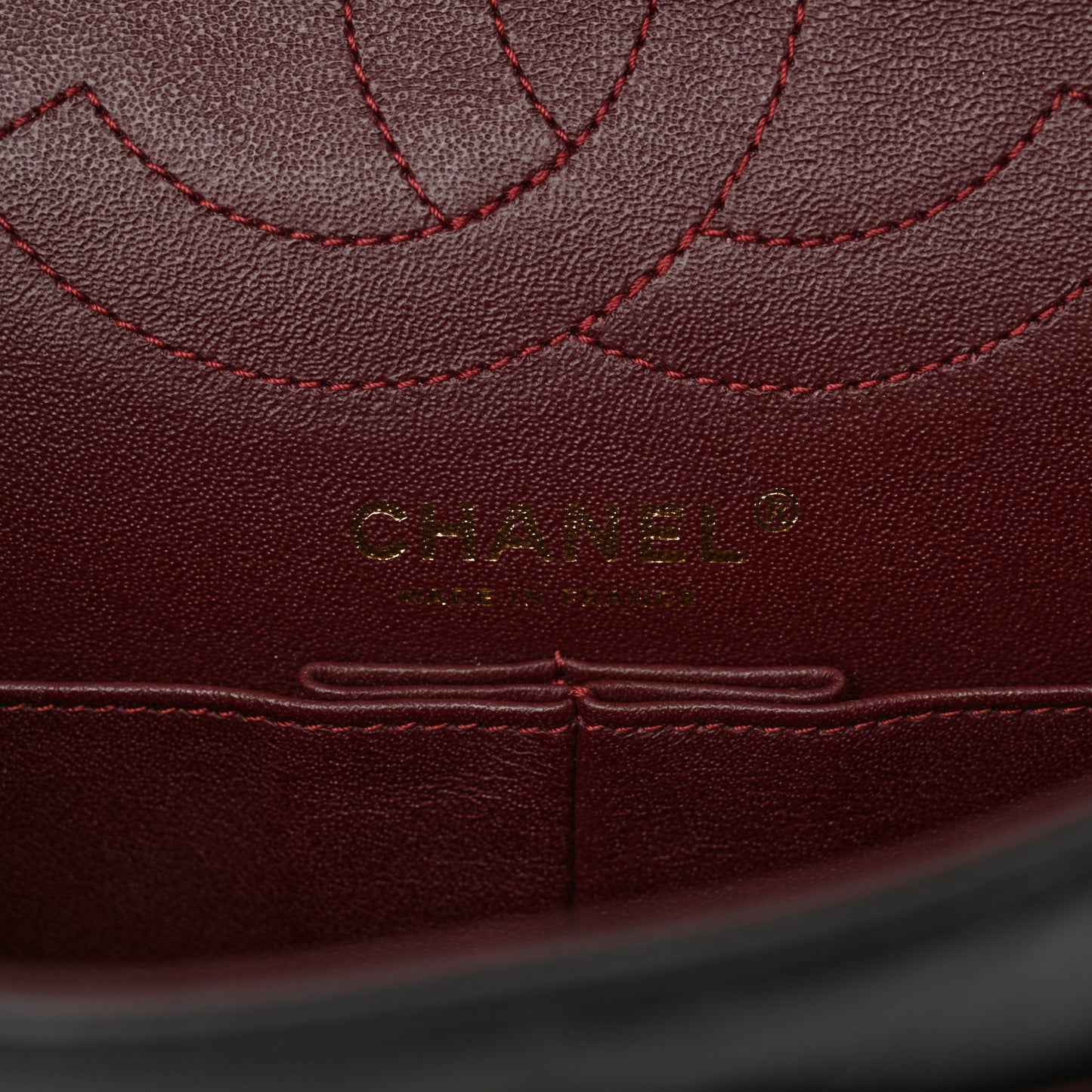 Aged Calfskin Lucky Charms 2.55 Reissue 225 Flap Black