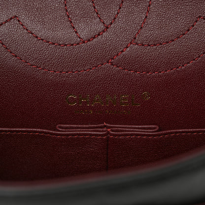 Chanel Aged Calfskin Lucky Charms 2.55 Reissue 225 Flap Black 6 of 13