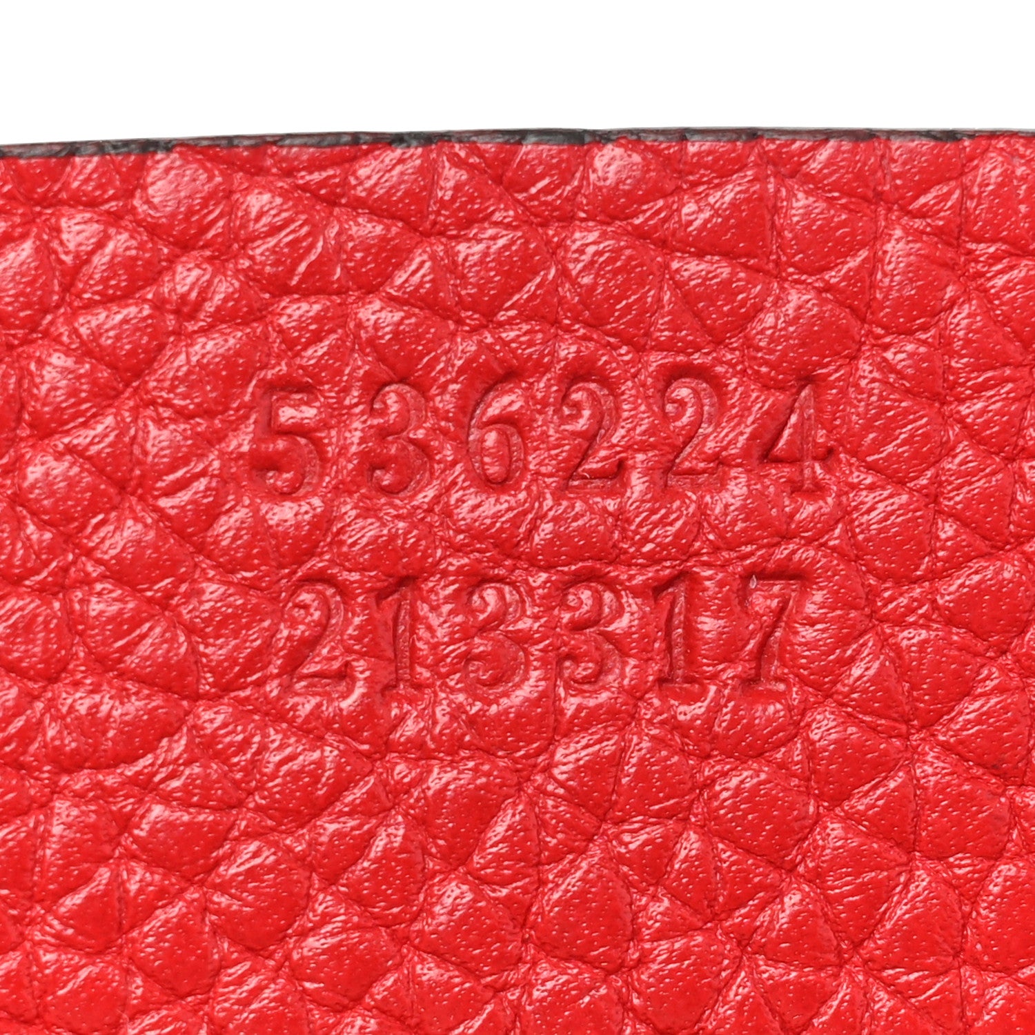 Gucci Pebbled Calfskin Medium Soho Flap Crossbody Vibrant Red 7 of 11
