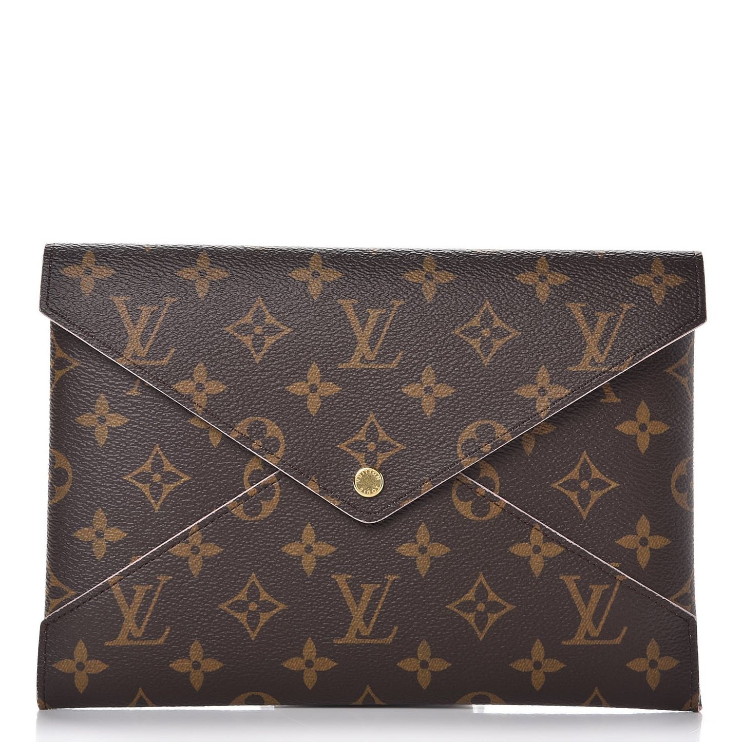 Monogram Large Kirigami Pochette Insert Rose Ballerine