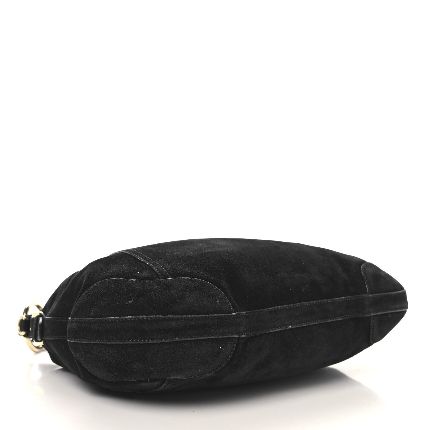 Prada Scamosciato Suede Hobo Black 3 of 9