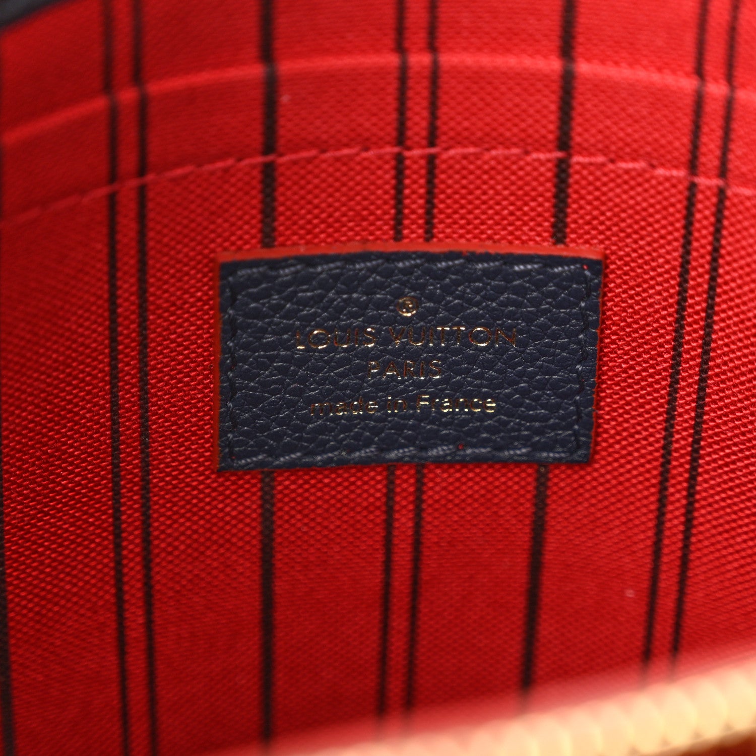 Louis Vuitton Empreinte Montaigne BB Marine Rouge 6 of 11