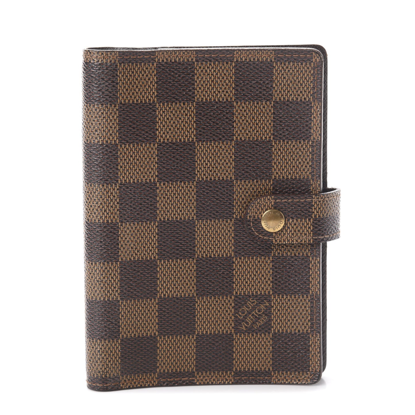 Damier Ebene Small Ring Agenda Cover