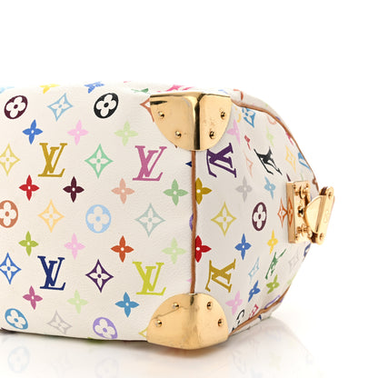 Louis Vuitton Monogram Multicolor Speedy 30 White 9 of 14