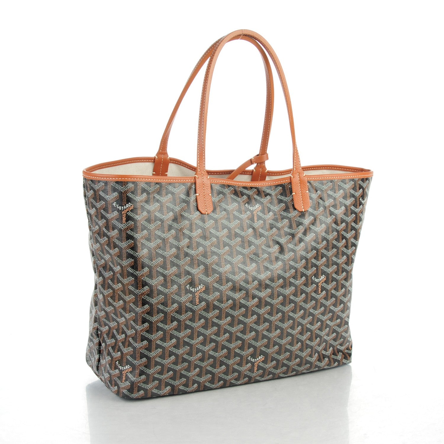 Goyard Goyardine Saint Louis PM Black Gold 3 of 8
