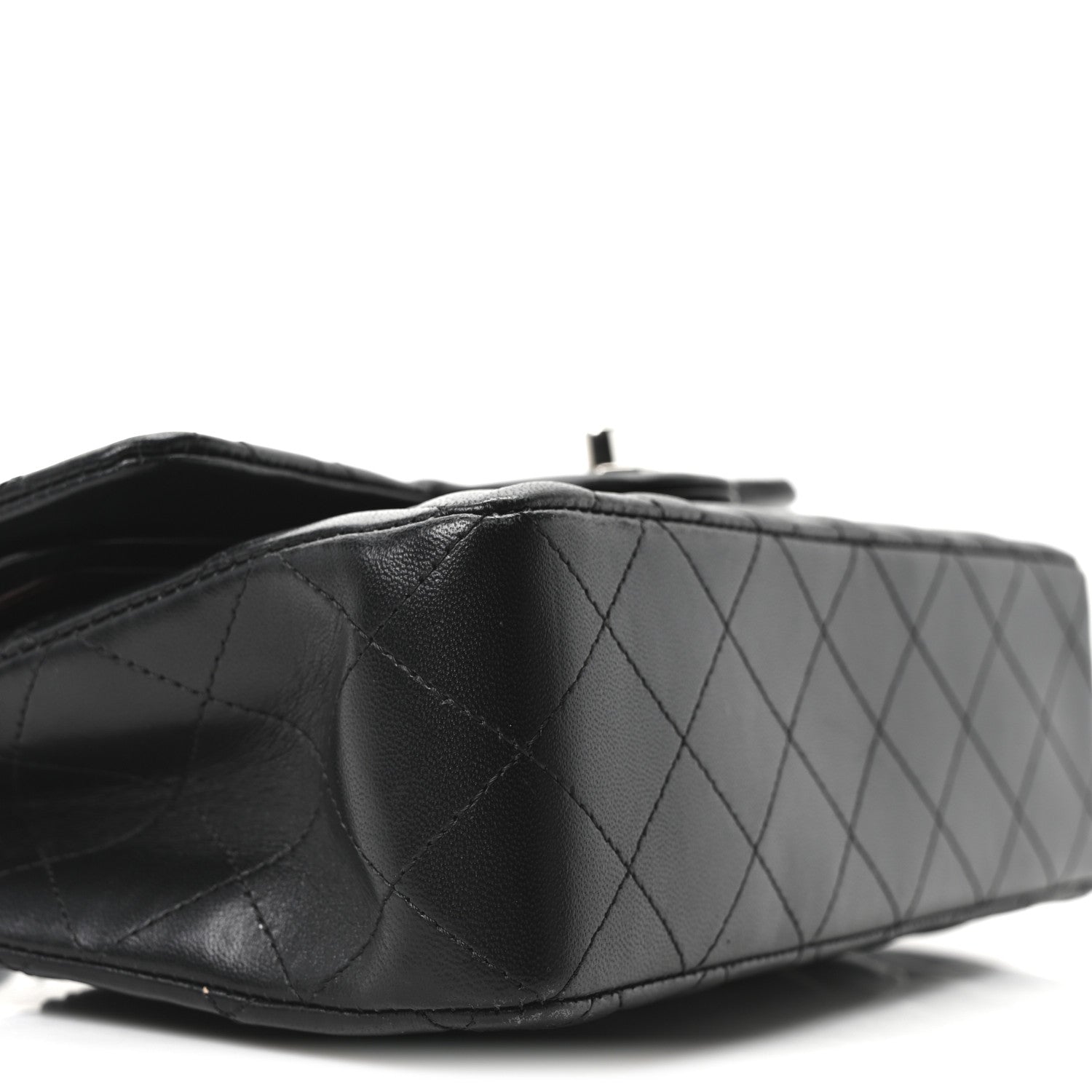 Chanel Lambskin Quilted Small Double Flap Black 9 of 10