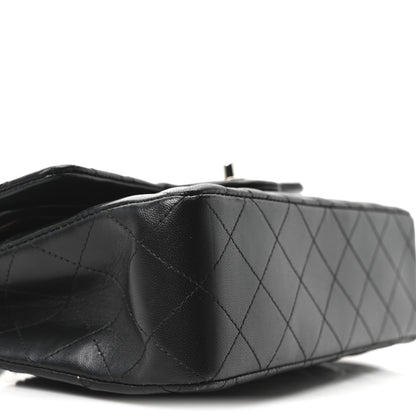 Chanel Lambskin Quilted Small Double Flap Black 9 of 10