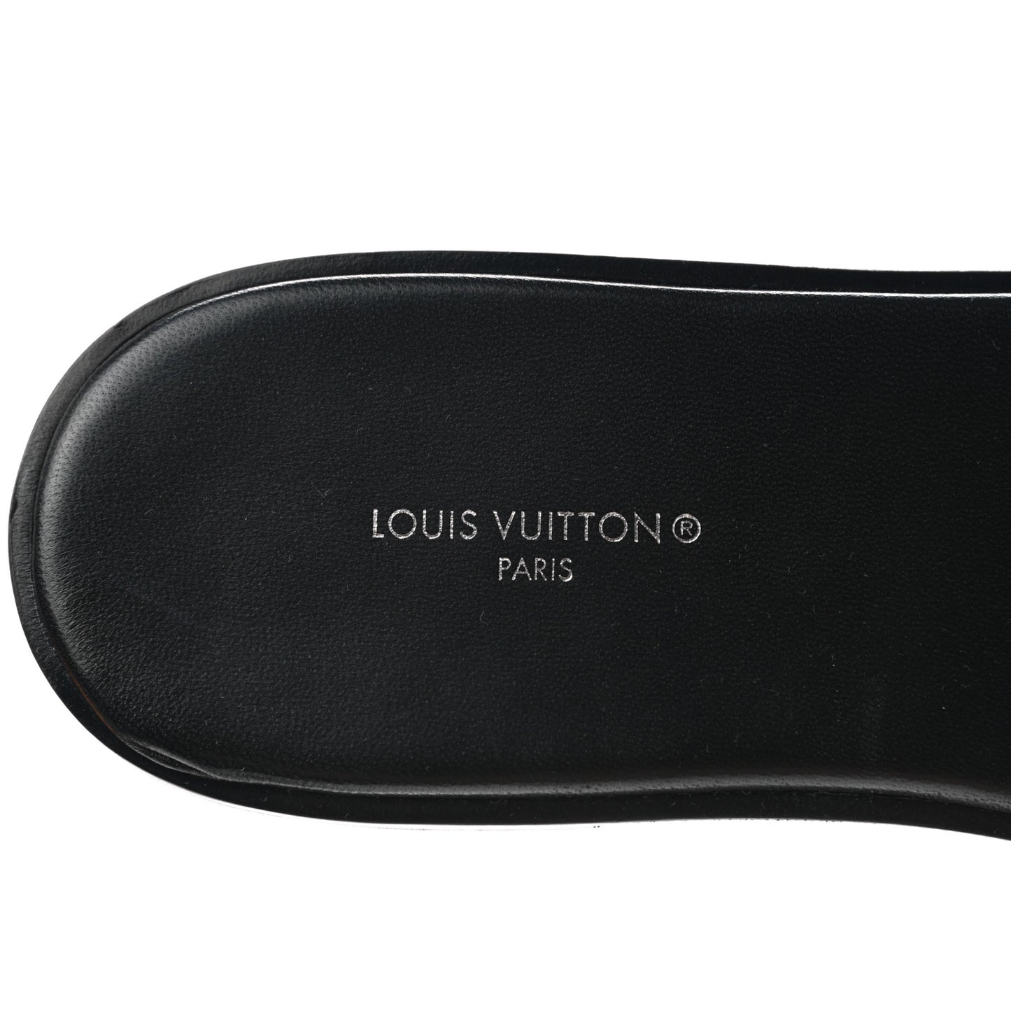 Patent Monogram Lock It Flat Mules 38