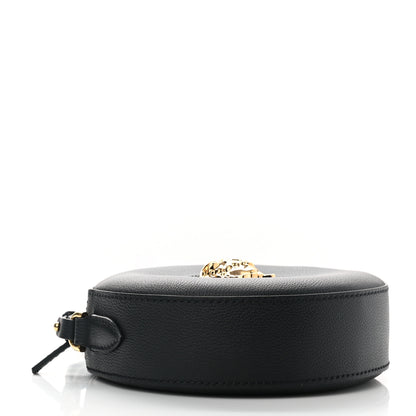 Versace Calfskin La Medusa Round Camera Bag Black 4 of 9