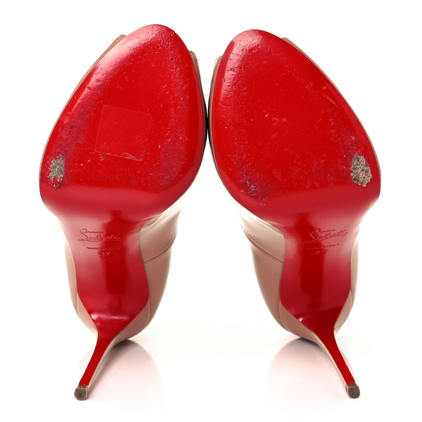 Patent New Very Prive 120 Pumps 37 Nude