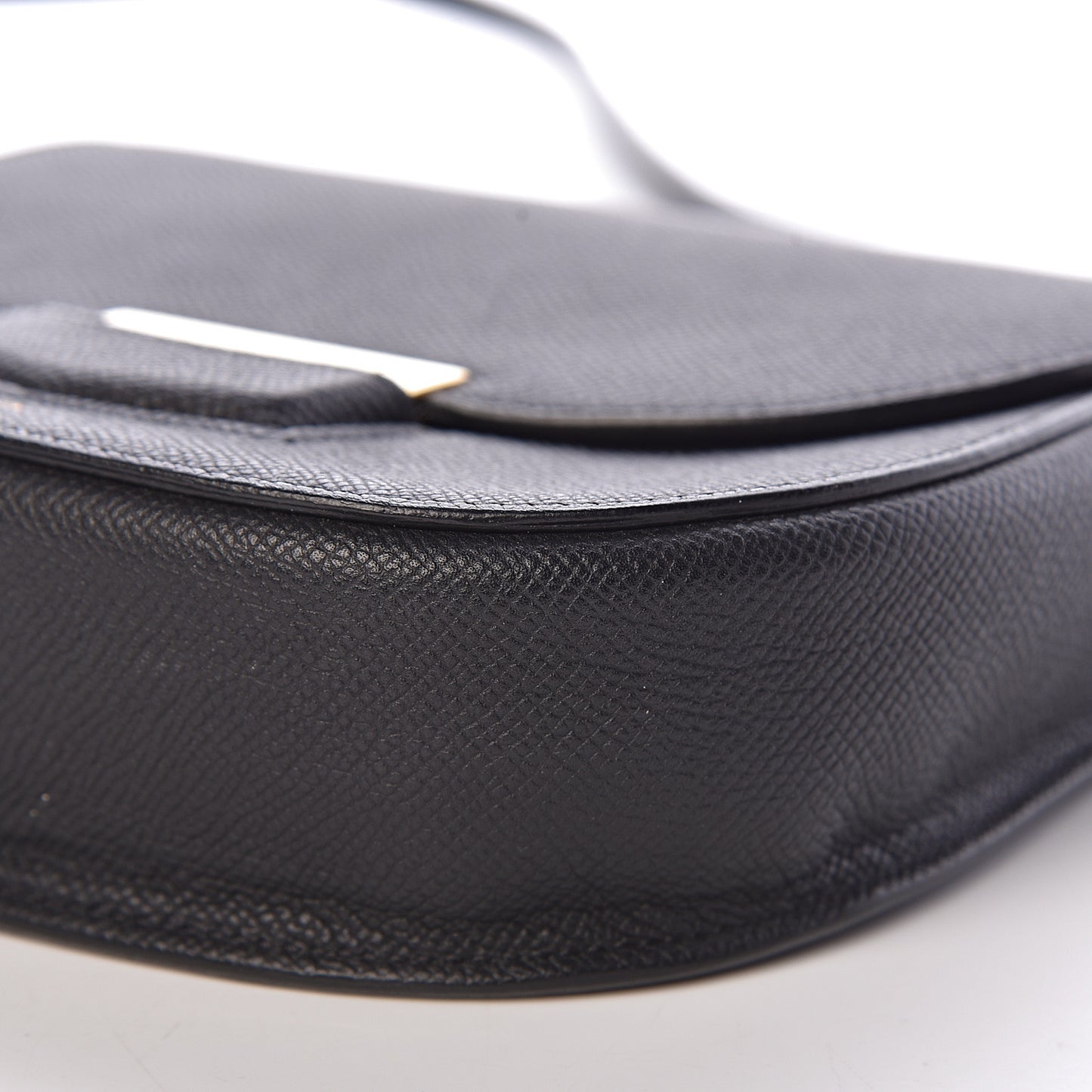 Grained Calfskin Small Trotteur Black