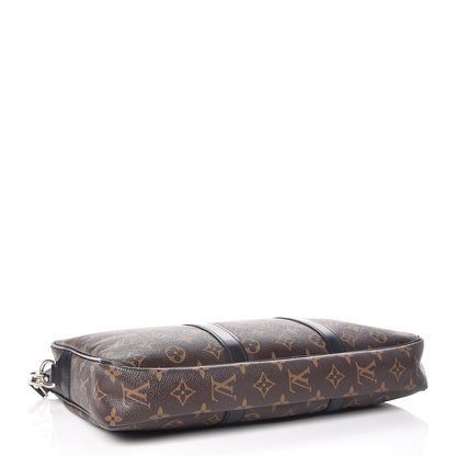 Louis Vuitton Monogram Macassar Porte-Documents Voyage PM 4 of 9