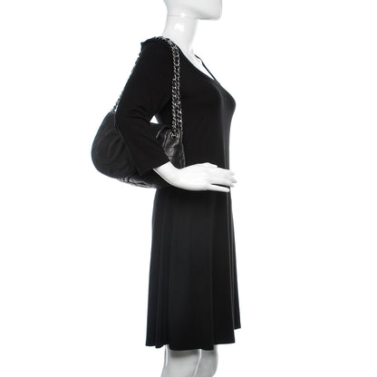 Chanel Caviar Half Moon Large Flap Black 2 of 9
