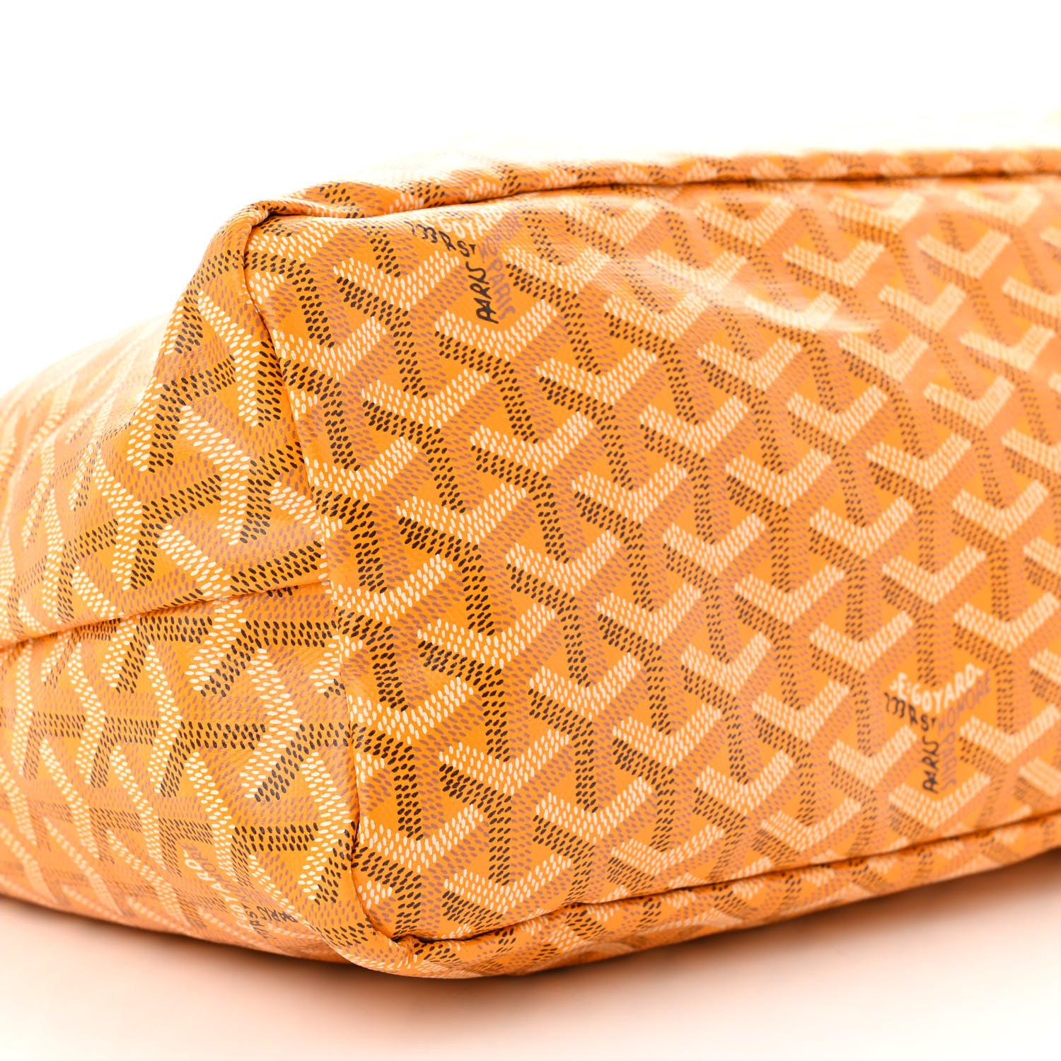 Goyard Goyardine Boheme Hobo Yellow 10 of 11