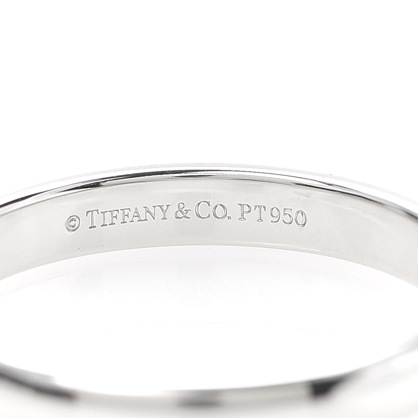 Platinum 3mm Classic Wedding Band Ring 57 8