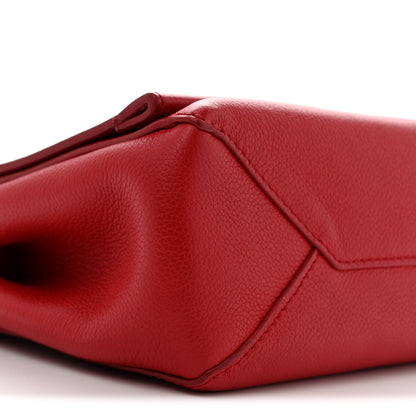 Louis Vuitton Calfskin Lockme II Chain Bag BB Rubis 8 of 16