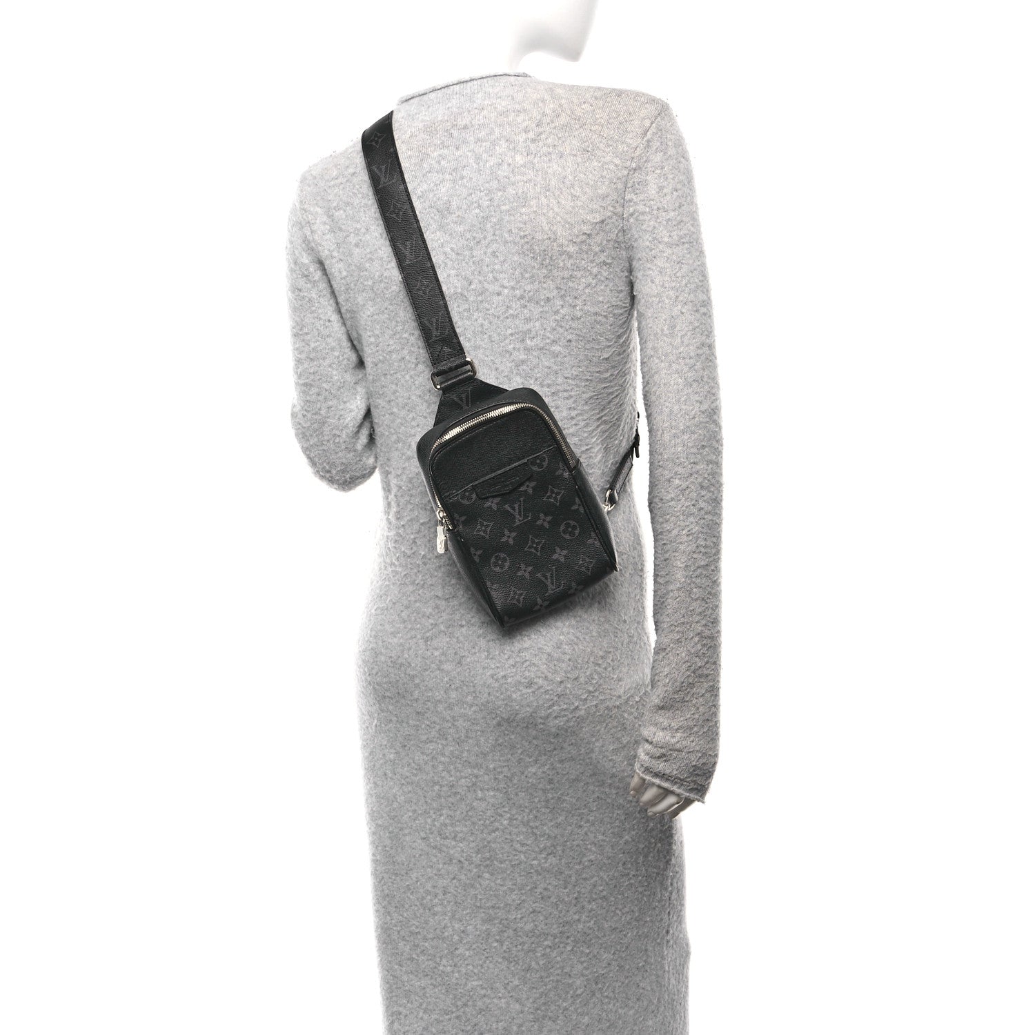 Louis Vuitton Taigarama Outdoor Slingbag Black 2 of 9