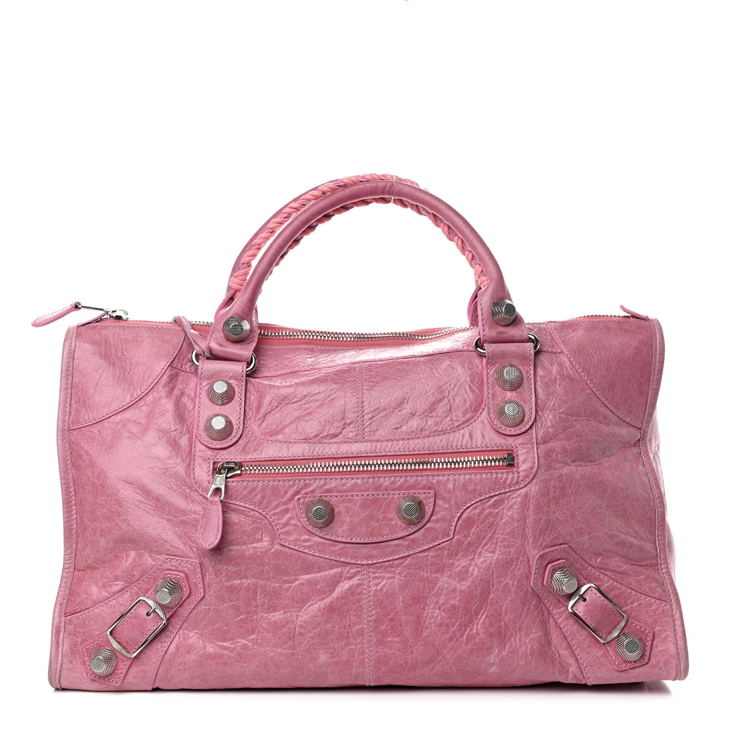 Balenciaga Agneau Giant 21 Silver Hardware Work Bubblegum 1 of 11
