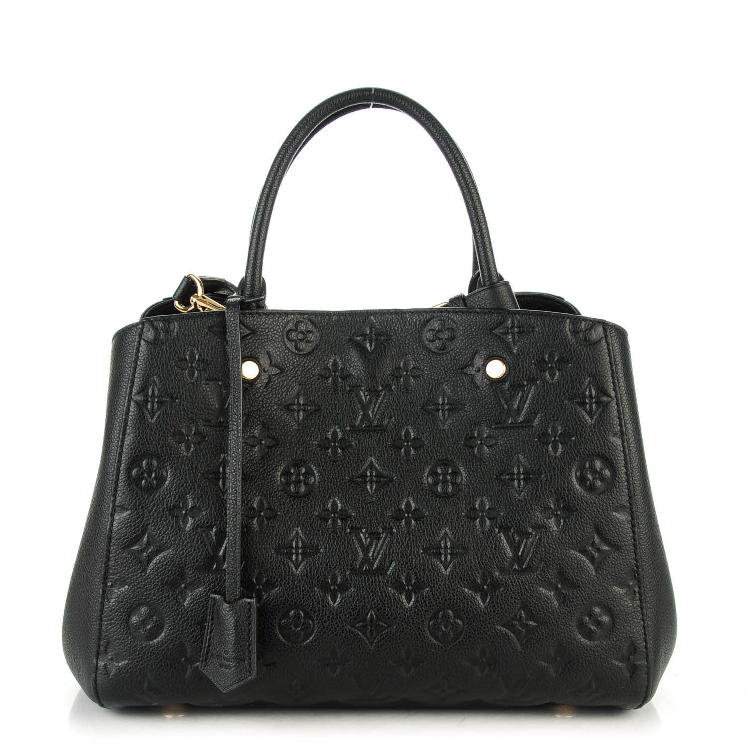 Louis Vuitton Empreinte Montaigne MM Black 1 of 8