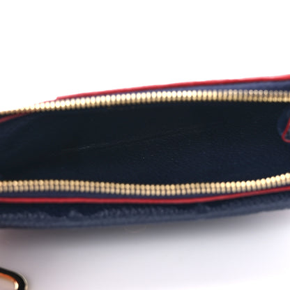 Louis Vuitton Empreinte Recto Verso Card Holder Marine Rouge 5 of 7