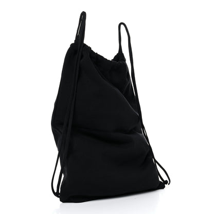 Chanel Cotton CC Drawstring Sport Line Backpack Black 3 of 10