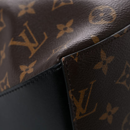 Louis Vuitton Monogram Macassar Weekend Tote GM 7 of 10